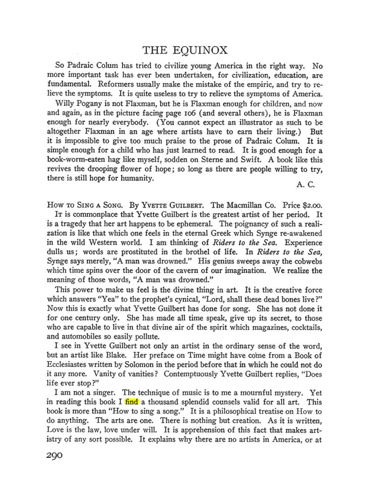 Original scan of The Equinox (Volume III, Number I), PDF page 304