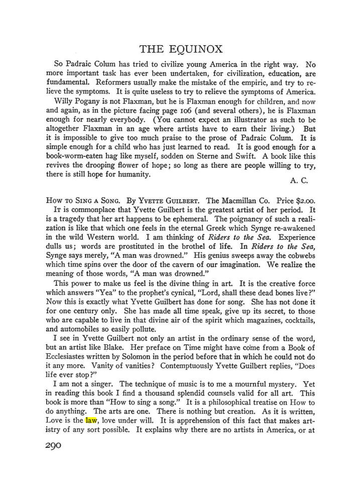 Original scan of The Equinox (Volume III, Number I), PDF page 304