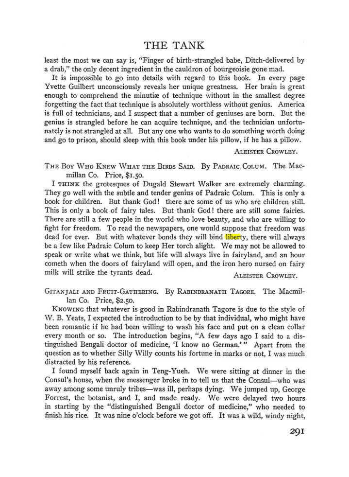 Original scan of The Equinox (Volume III, Number I), PDF page 305