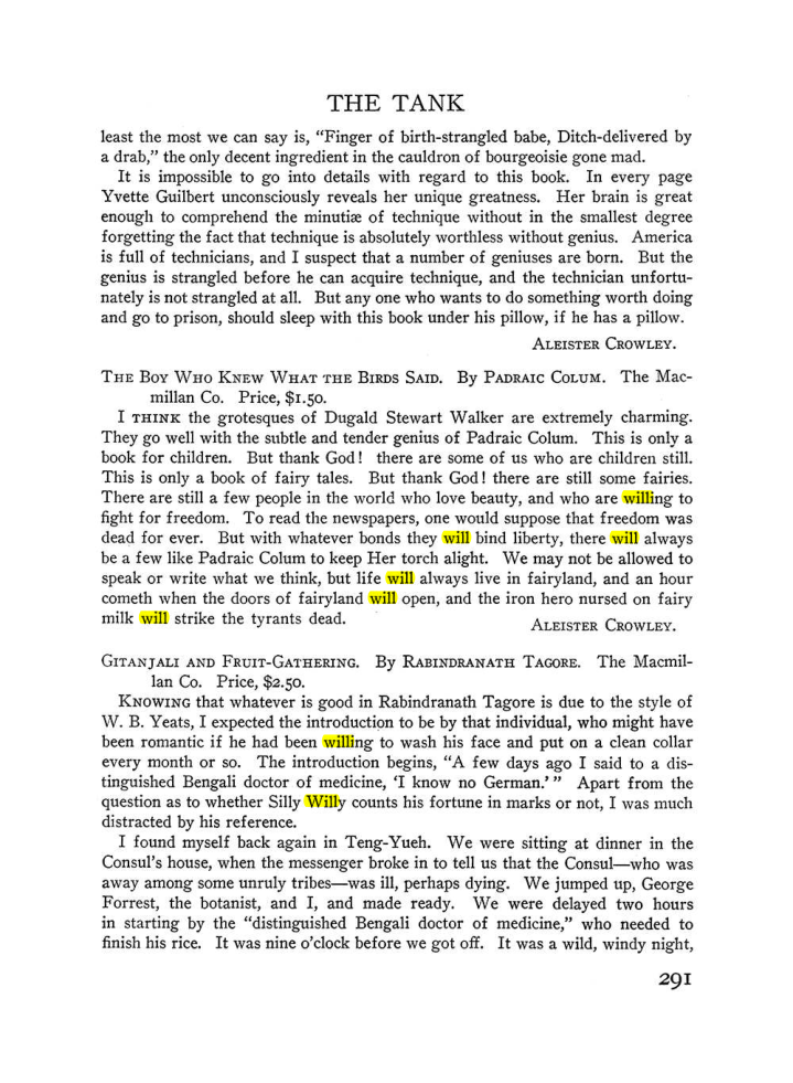 Original scan of The Equinox (Volume III, Number I), PDF page 305