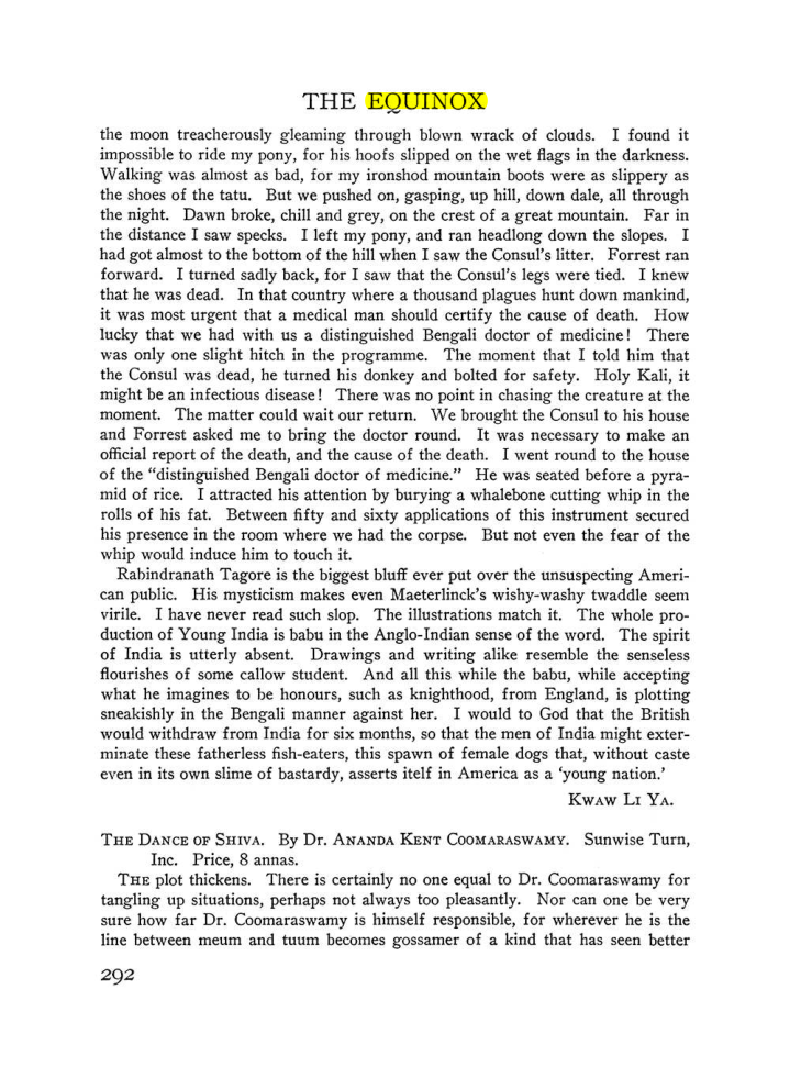Original scan of The Equinox (Volume III, Number I), PDF page 306