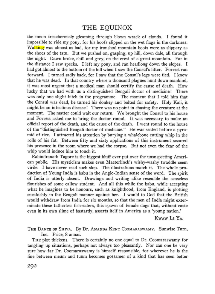 Original scan of The Equinox (Volume III, Number I), PDF page 306