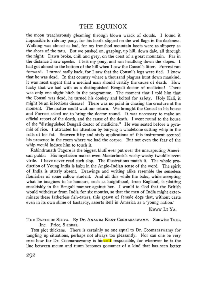 Original scan of The Equinox (Volume III, Number I), PDF page 306