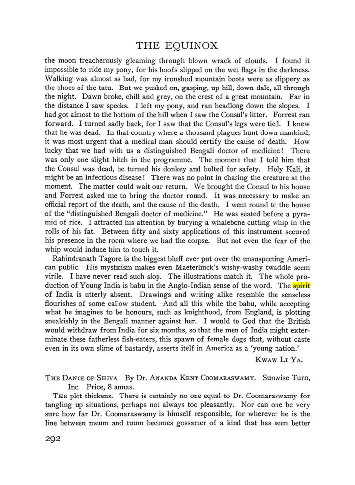 Original scan of The Equinox (Volume III, Number I), PDF page 306