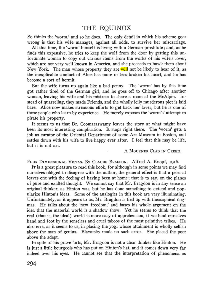 Original scan of The Equinox (Volume III, Number I), PDF page 308