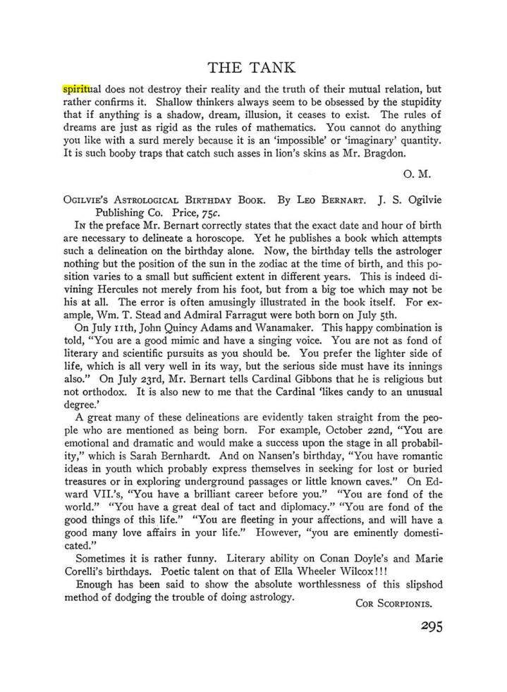 Original scan of The Equinox (Volume III, Number I), PDF page 309