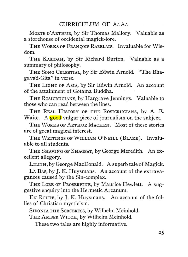 Original scan of The Equinox (Volume III, Number I), PDF page 31