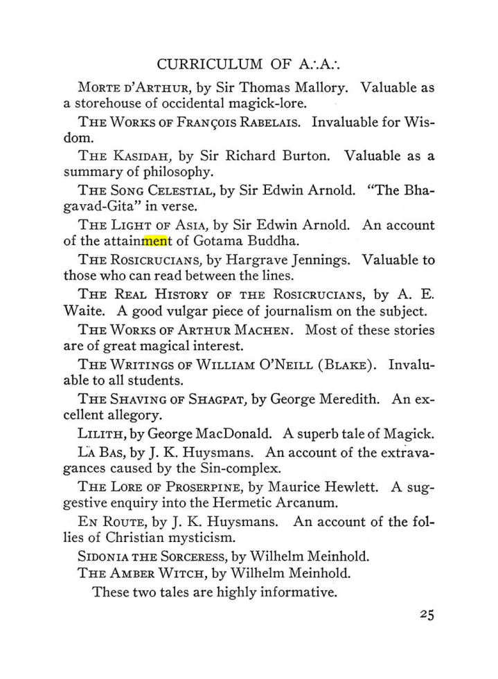 Original scan of The Equinox (Volume III, Number I), PDF page 31