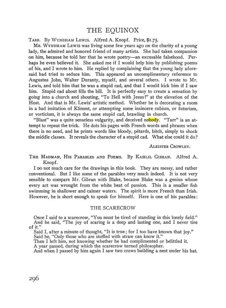 Original scan of The Equinox (Volume III, Number I), PDF page 310