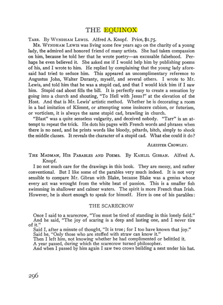 Original scan of The Equinox (Volume III, Number I), PDF page 310