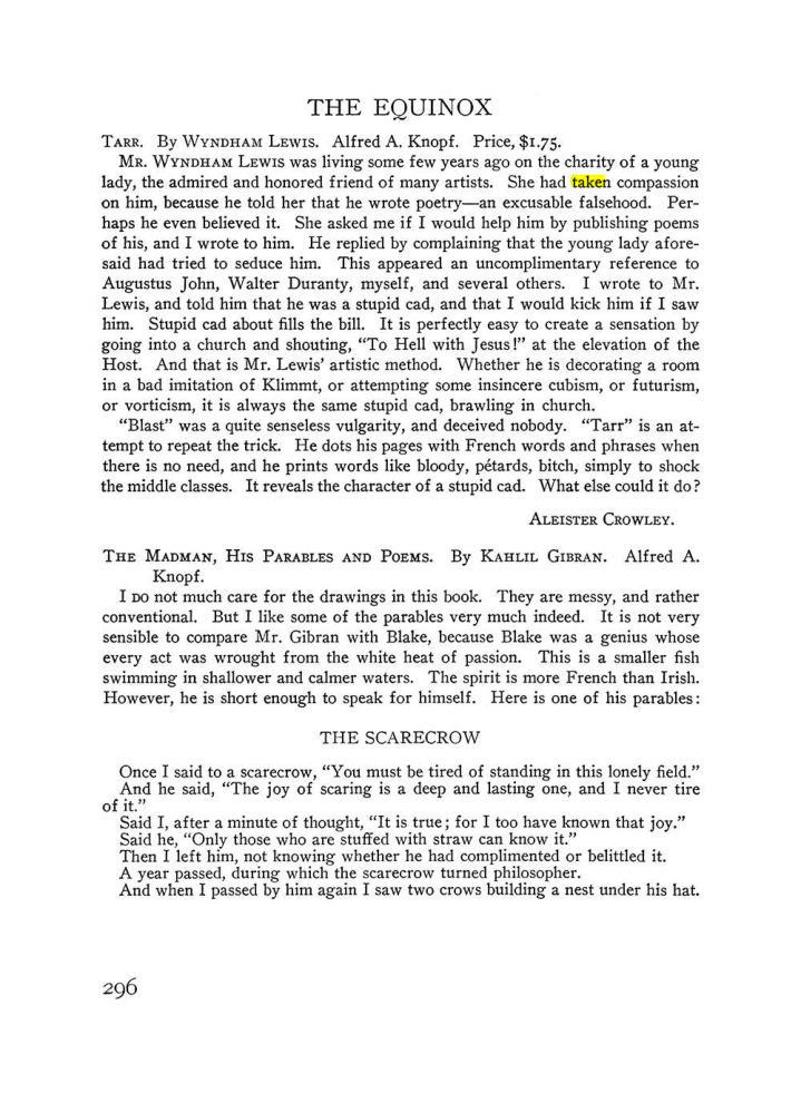 Original scan of The Equinox (Volume III, Number I), PDF page 310