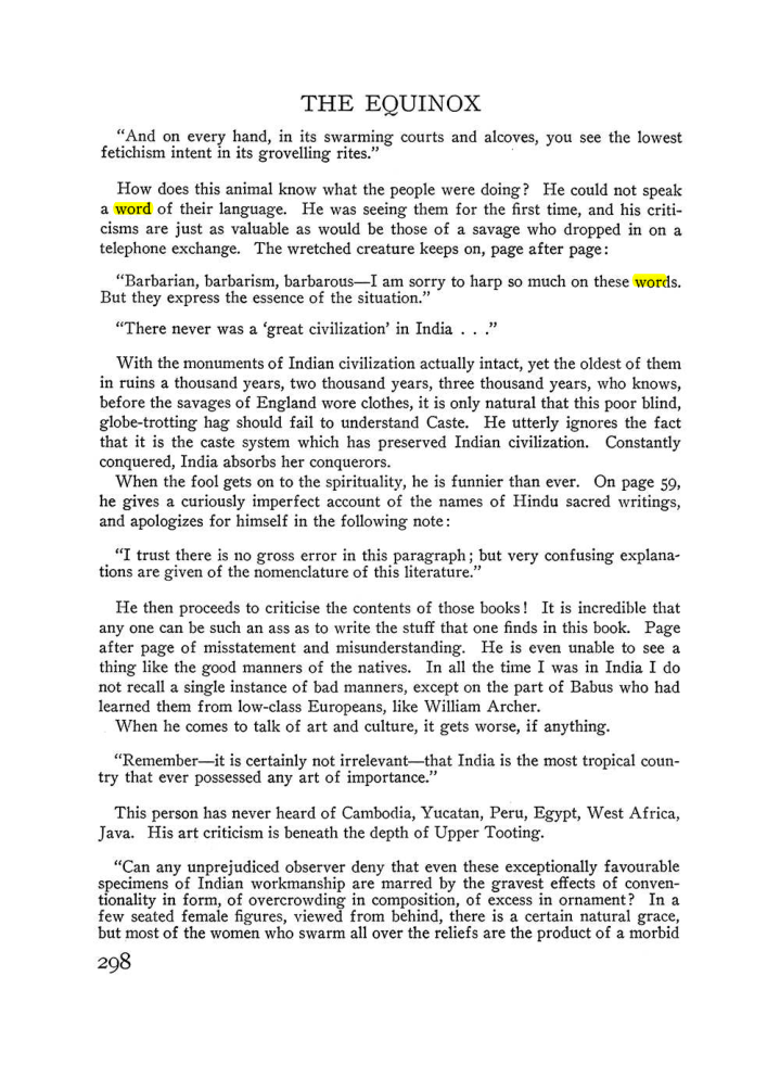 Original scan of The Equinox (Volume III, Number I), PDF page 312