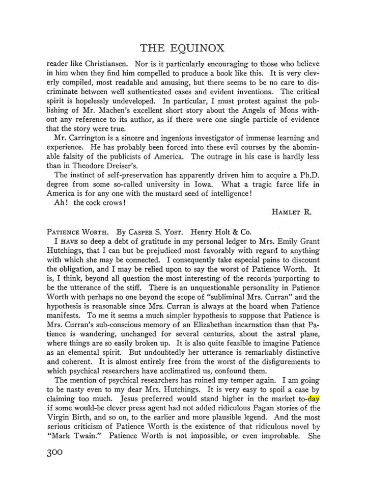 Original scan of The Equinox (Volume III, Number I), PDF page 314