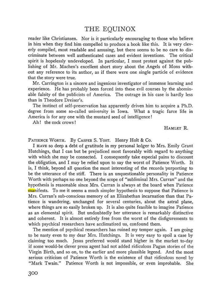 Original scan of The Equinox (Volume III, Number I), PDF page 314