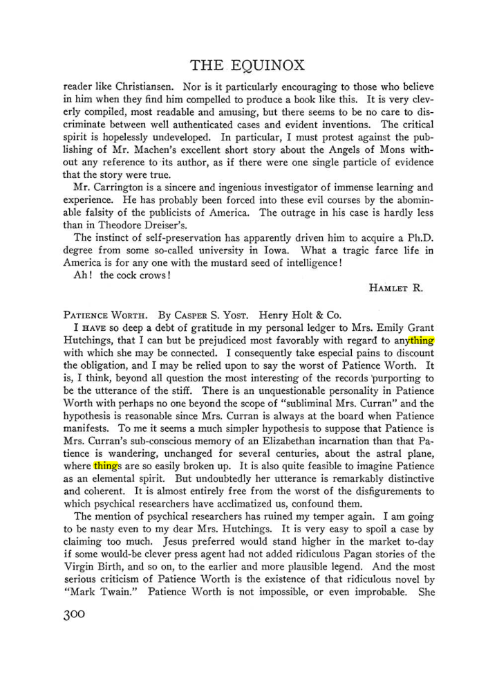 Original scan of The Equinox (Volume III, Number I), PDF page 314