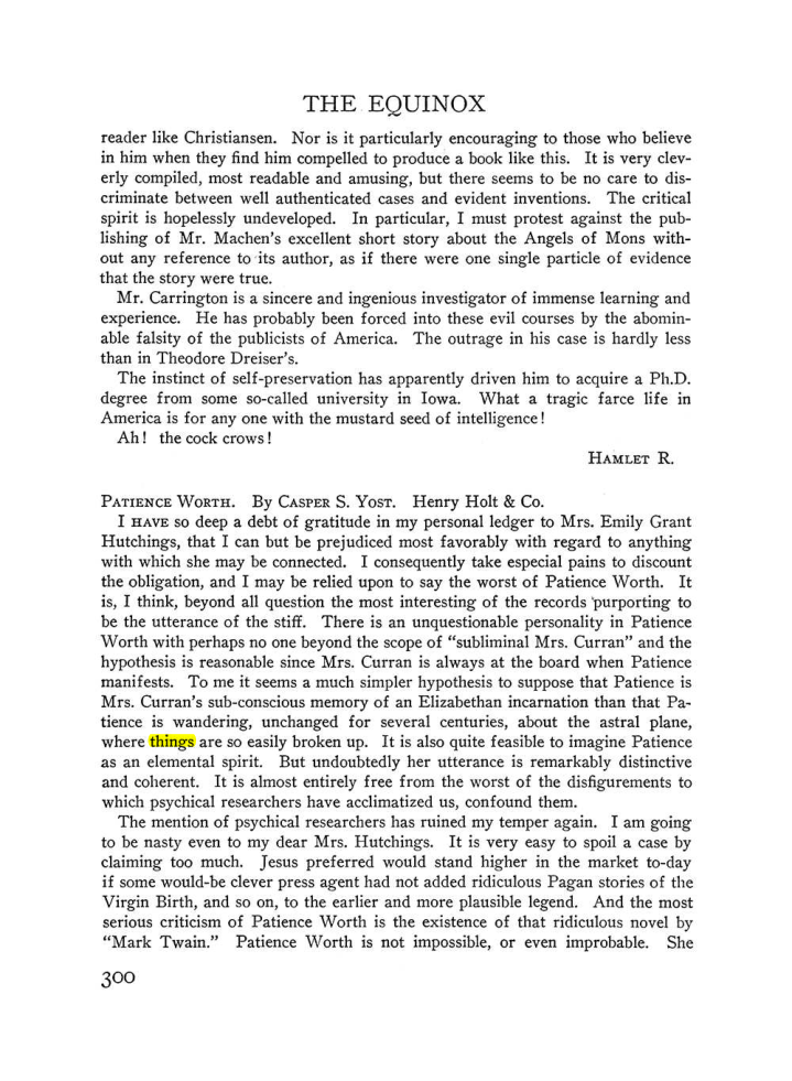 Original scan of The Equinox (Volume III, Number I), PDF page 314