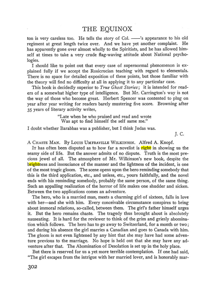 Original scan of The Equinox (Volume III, Number I), PDF page 316