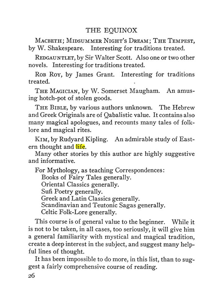 Original scan of The Equinox (Volume III, Number I), PDF page 32