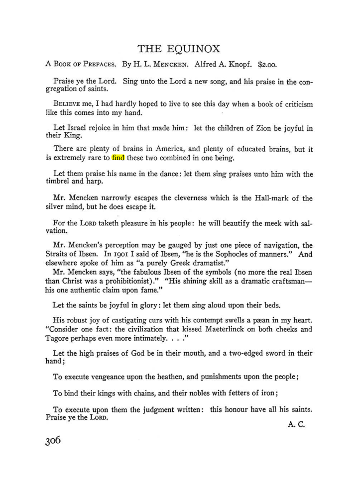 Original scan of The Equinox (Volume III, Number I), PDF page 320
