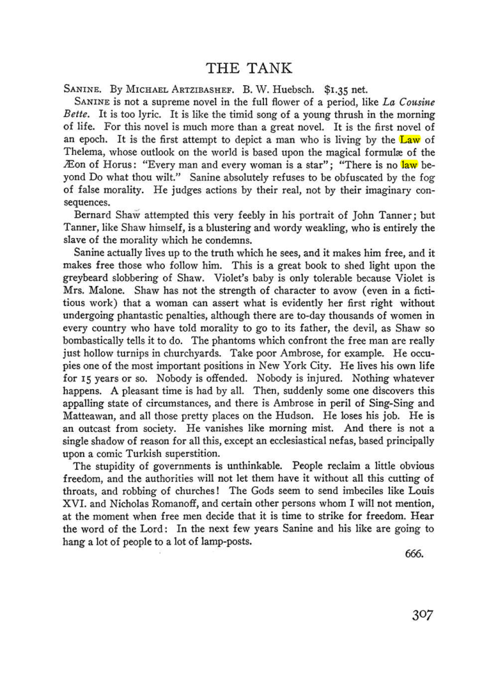 Original scan of The Equinox (Volume III, Number I), PDF page 321