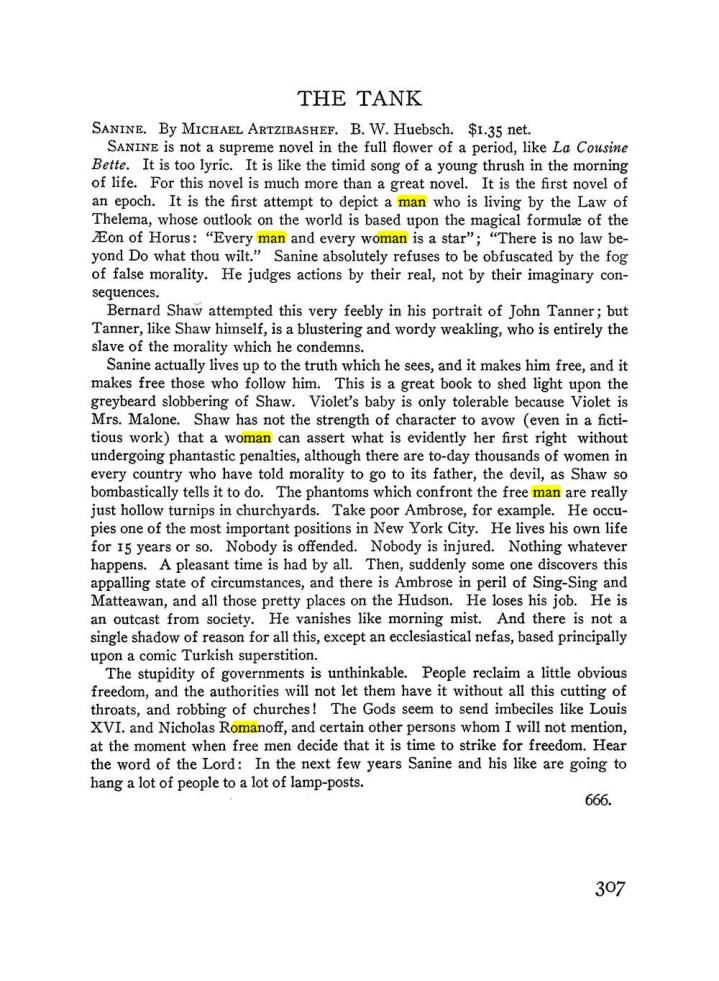 Original scan of The Equinox (Volume III, Number I), PDF page 321