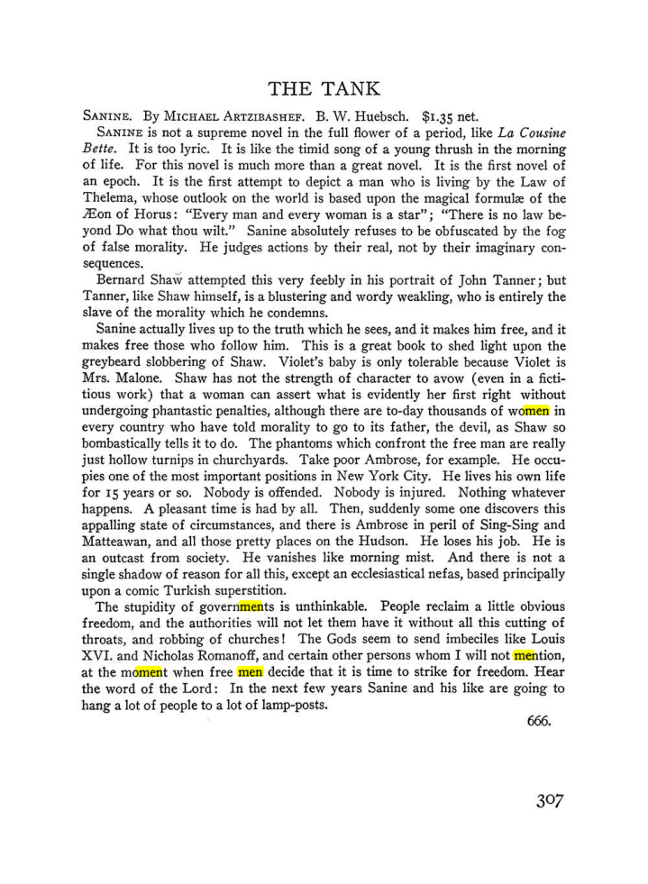Original scan of The Equinox (Volume III, Number I), PDF page 321