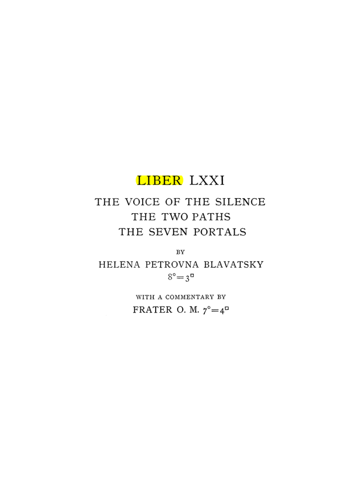 Original scan of The Equinox (Volume III, Number I), PDF page 322