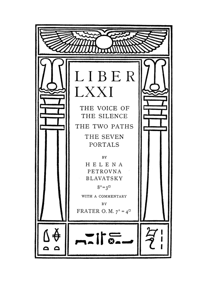 Original scan of The Equinox (Volume III, Number I), PDF page 323