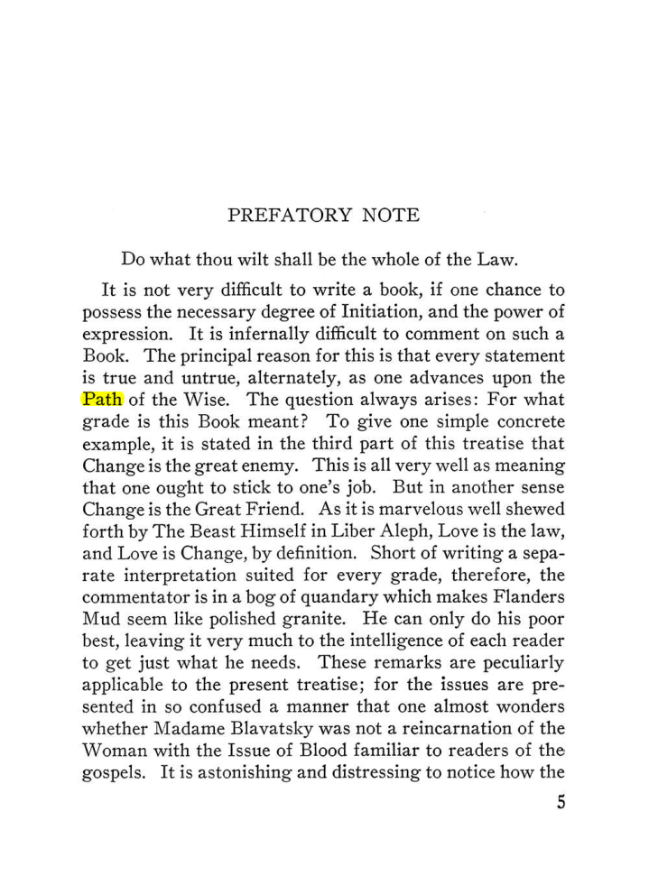 Original scan of The Equinox (Volume III, Number I), PDF page 327