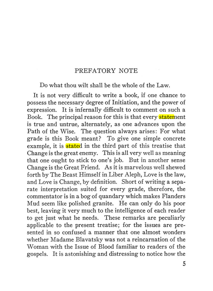 Original scan of The Equinox (Volume III, Number I), PDF page 327