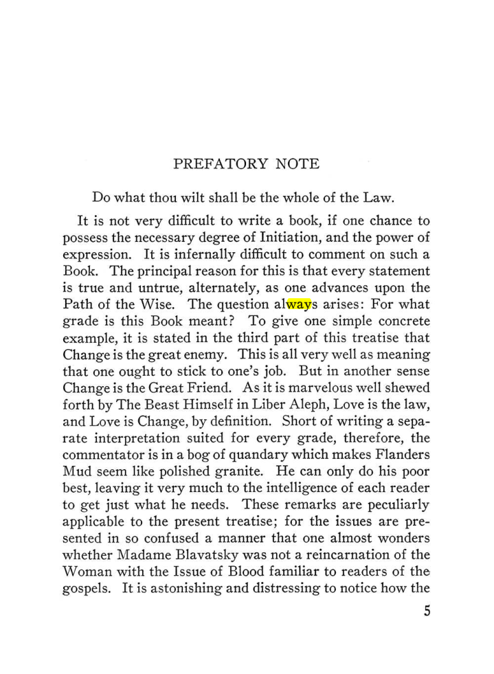 Original scan of The Equinox (Volume III, Number I), PDF page 327