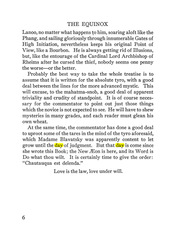 Original scan of The Equinox (Volume III, Number I), PDF page 328