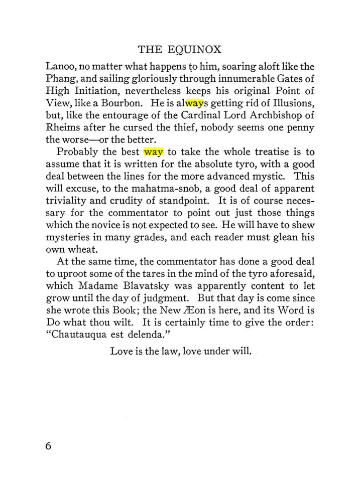 Original scan of The Equinox (Volume III, Number I), PDF page 328
