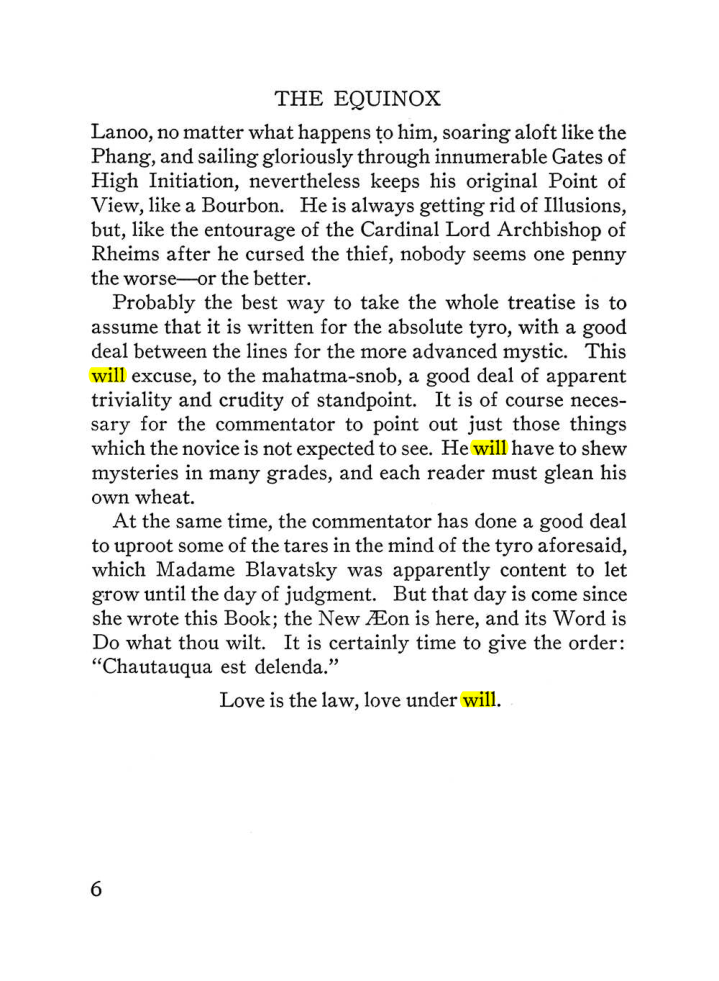 Original scan of The Equinox (Volume III, Number I), PDF page 328