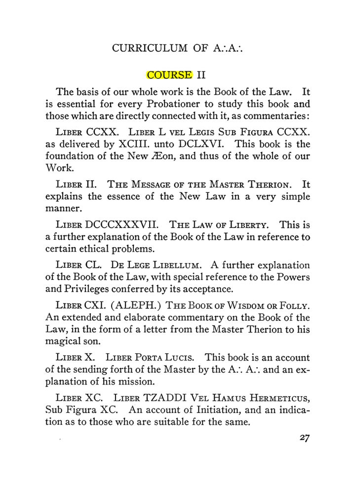 Original scan of The Equinox (Volume III, Number I), PDF page 33