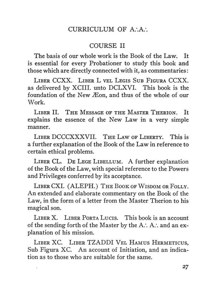 Original scan of The Equinox (Volume III, Number I), PDF page 33