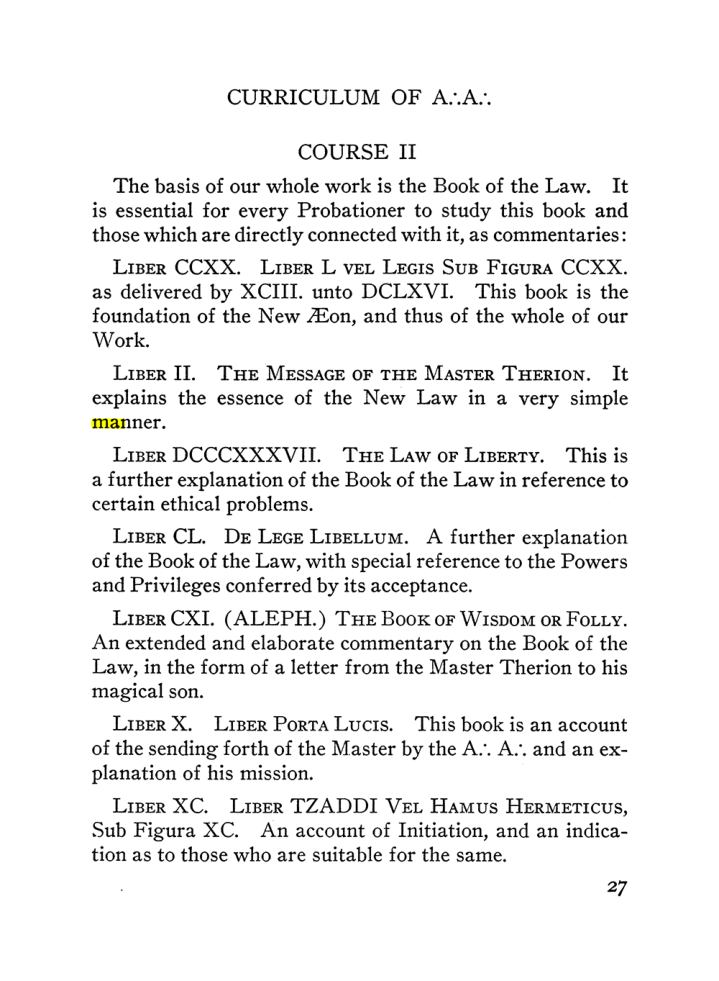 Original scan of The Equinox (Volume III, Number I), PDF page 33