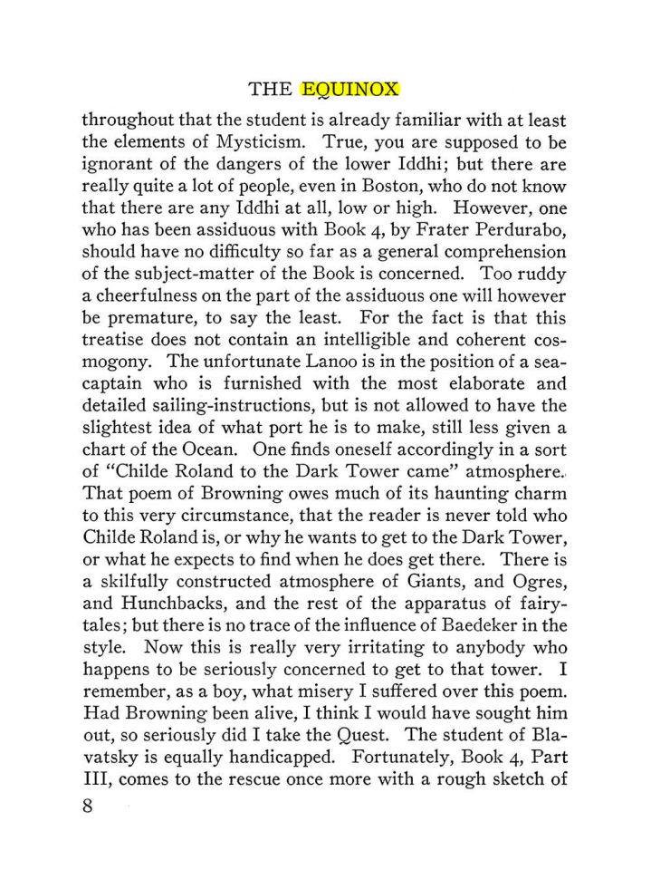 Original scan of The Equinox (Volume III, Number I), PDF page 330