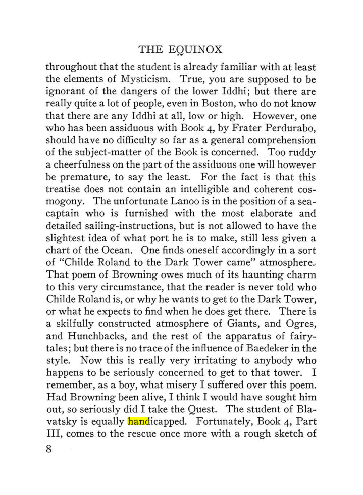 Original scan of The Equinox (Volume III, Number I), PDF page 330