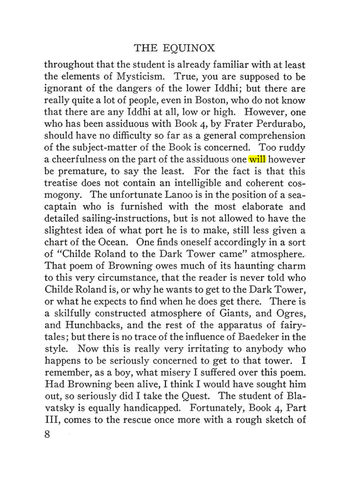 Original scan of The Equinox (Volume III, Number I), PDF page 330
