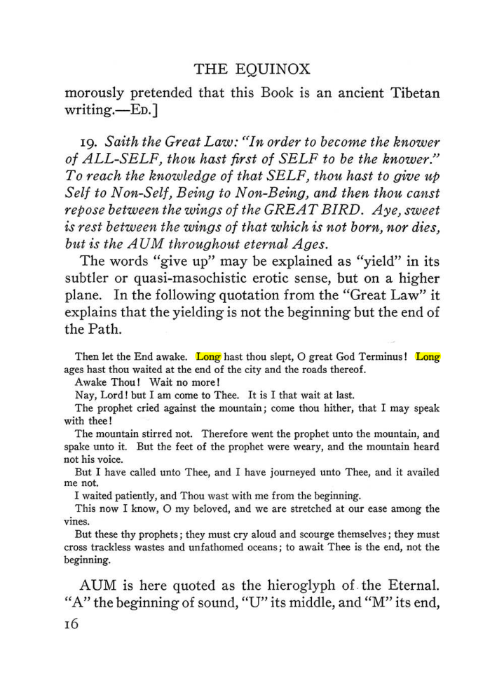 Original scan of The Equinox (Volume III, Number I), PDF page 338