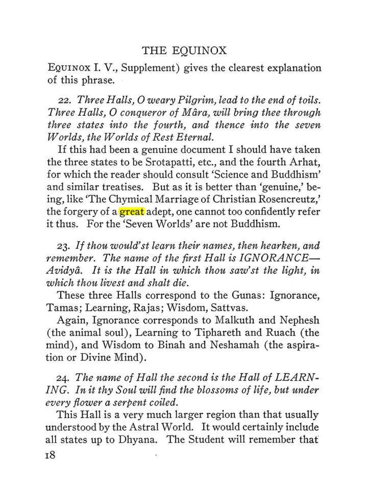 Original scan of The Equinox (Volume III, Number I), PDF page 340