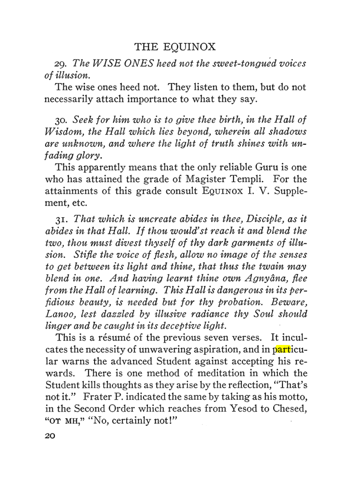 Original scan of The Equinox (Volume III, Number I), PDF page 342