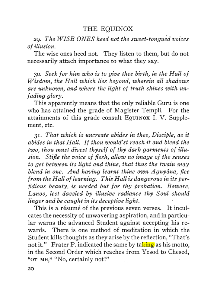 Original scan of The Equinox (Volume III, Number I), PDF page 342