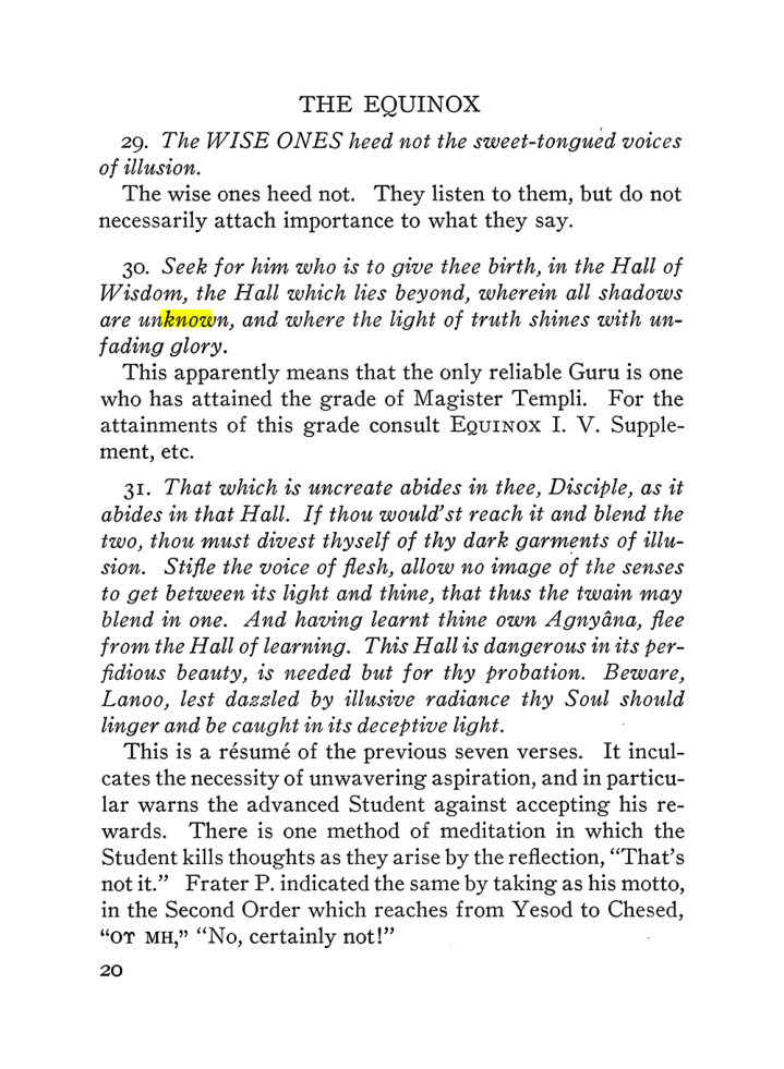 Original scan of The Equinox (Volume III, Number I), PDF page 342