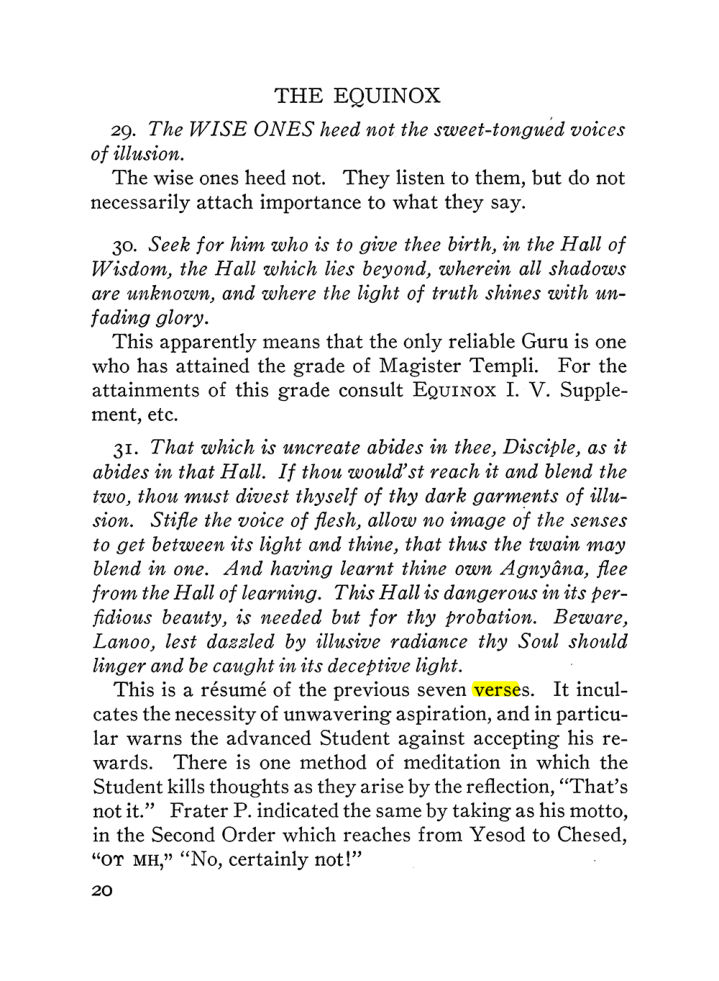 Original scan of The Equinox (Volume III, Number I), PDF page 342