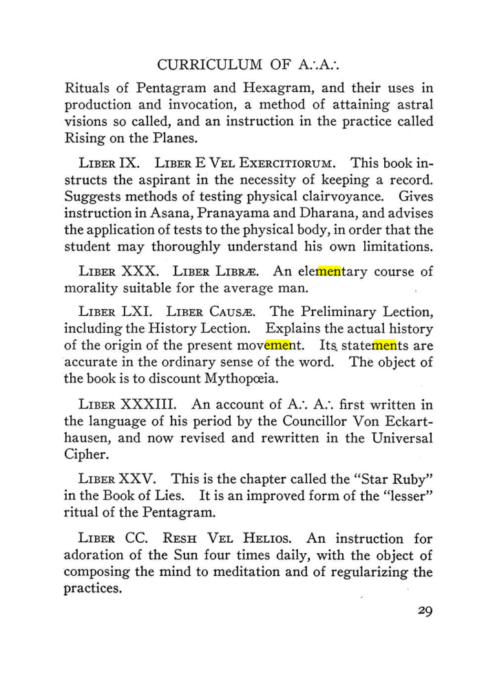 Original scan of The Equinox (Volume III, Number I), PDF page 35