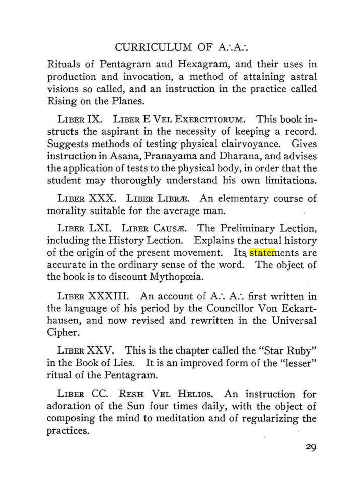 Original scan of The Equinox (Volume III, Number I), PDF page 35