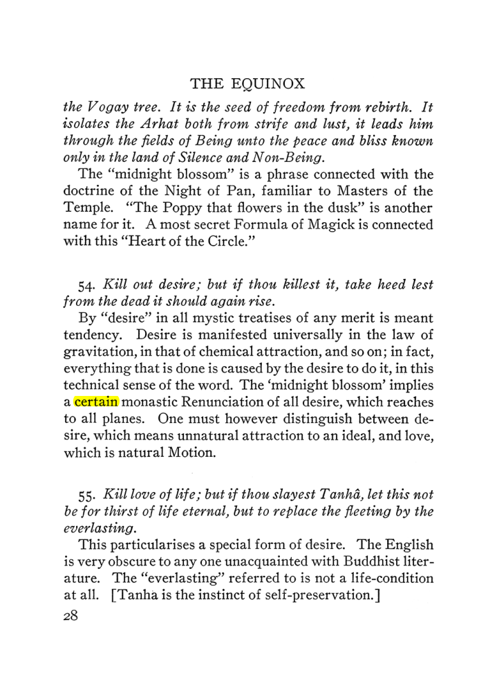 Original scan of The Equinox (Volume III, Number I), PDF page 350