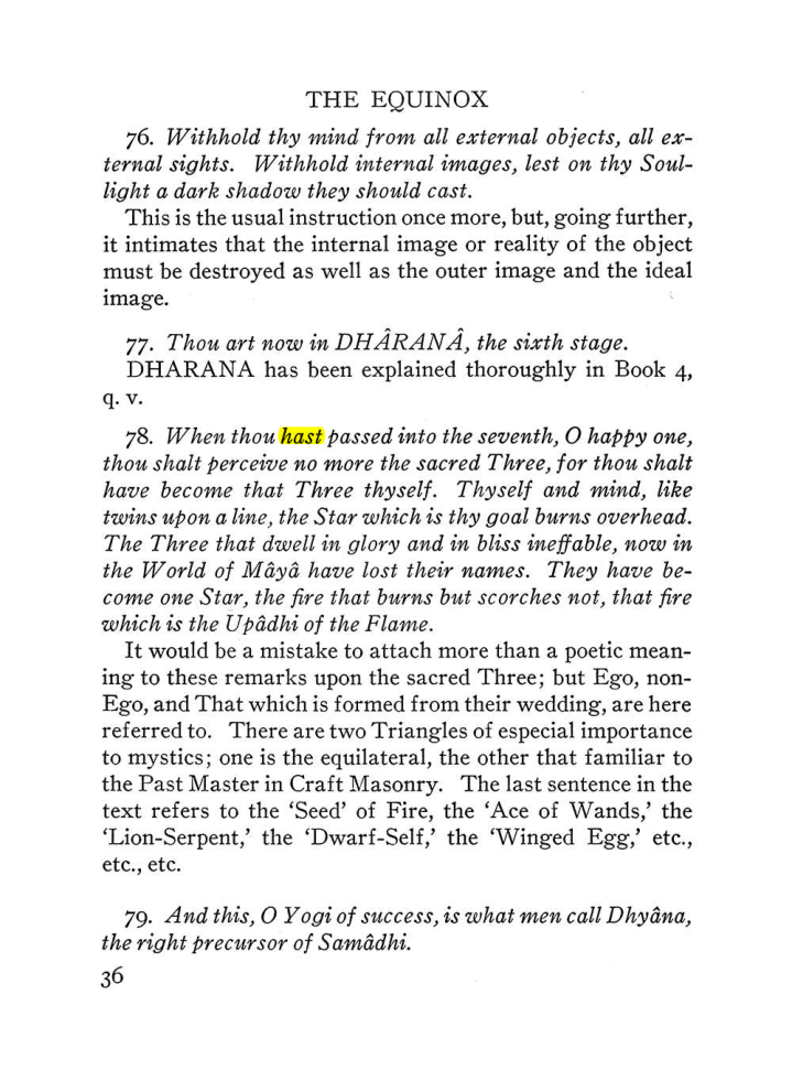 Original scan of The Equinox (Volume III, Number I), PDF page 358